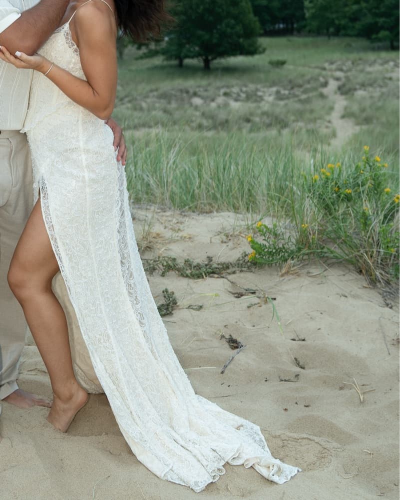 For Love & Lemons White Dress - Image 6