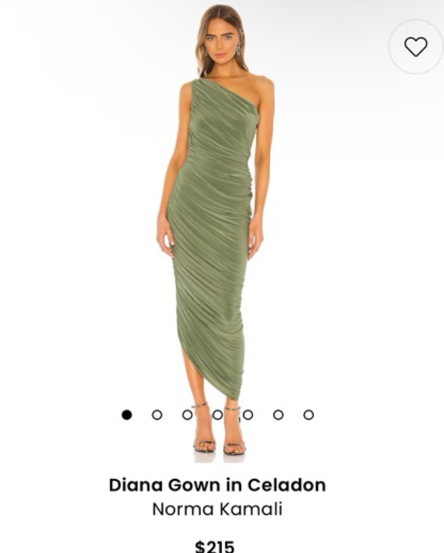 Norma kamali Green Dress - Image 1