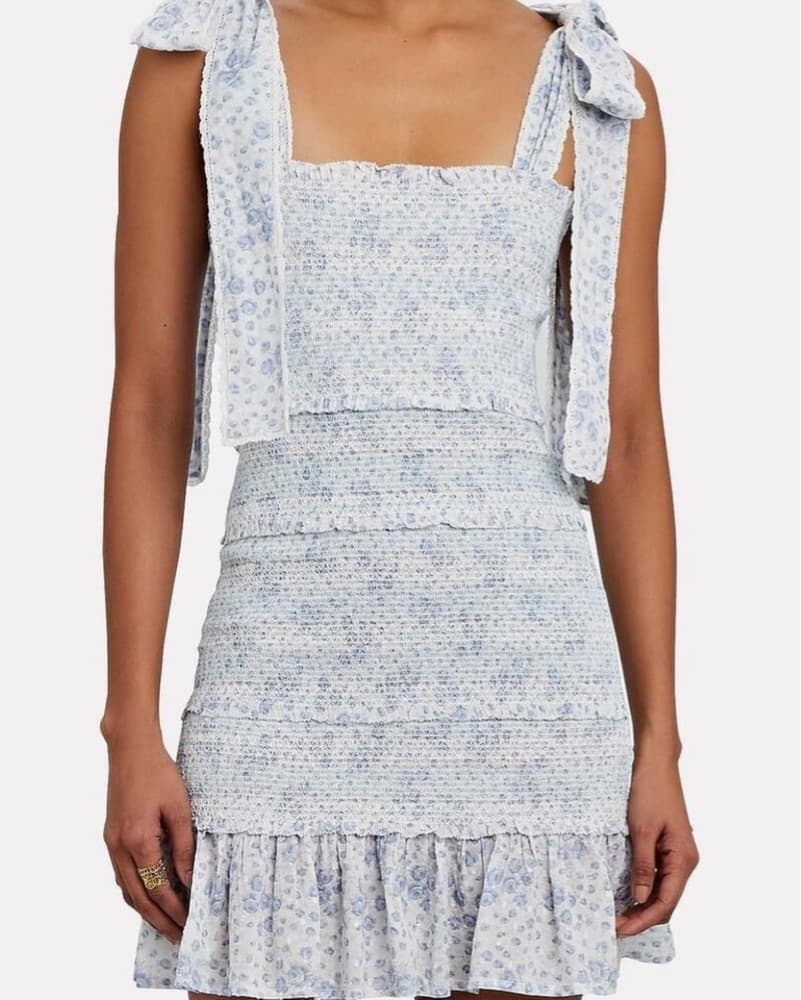 Loveshackfancy Belle Smocked Dress - Image 1