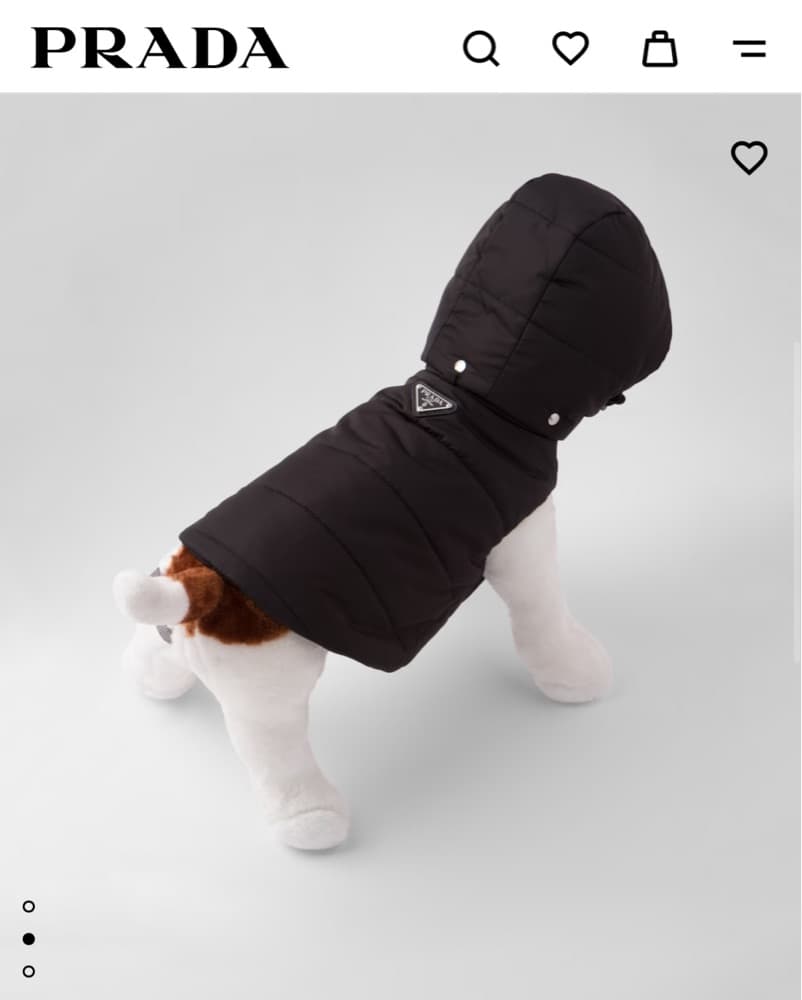 DOG - Prada Dog Re-Nylon Puffer (L) - Image 2
