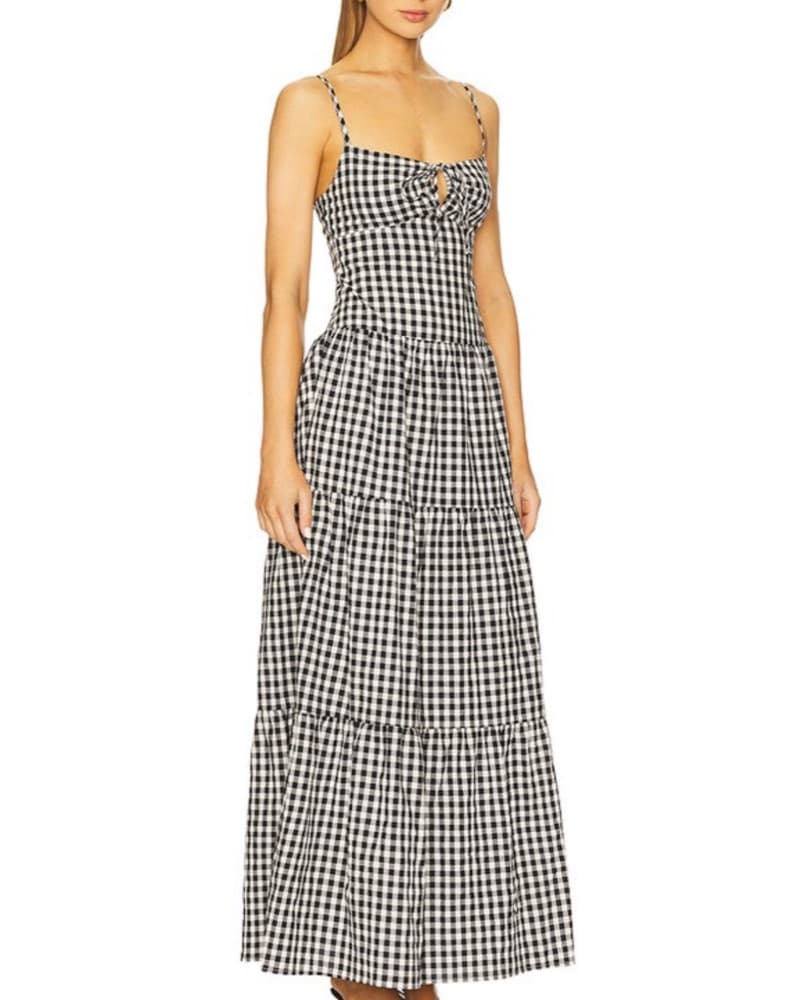 Maxi Gingham Dress - Image 2