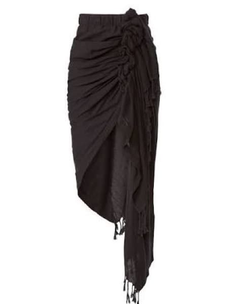 Just Be Queen - Black Tulum Skirt - Image 2