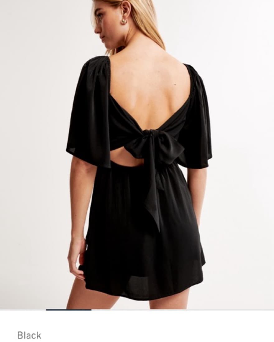 Angel Sleeve Mini Skort Dress - Image 2