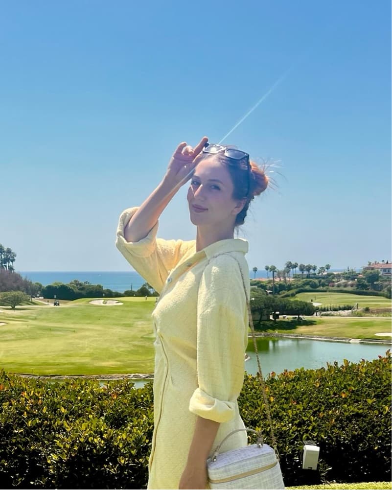 Chic Maje Yellow Trench Dress - Image 2