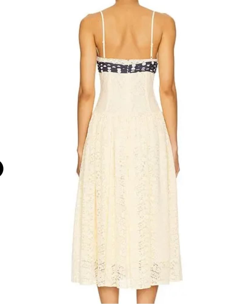 FOR LOVE AND LEMONS LUCY LACE MIDI DRESS - Image 4
