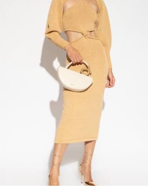 Cult Gaia Salima Cutout Knit Dress - Image 1