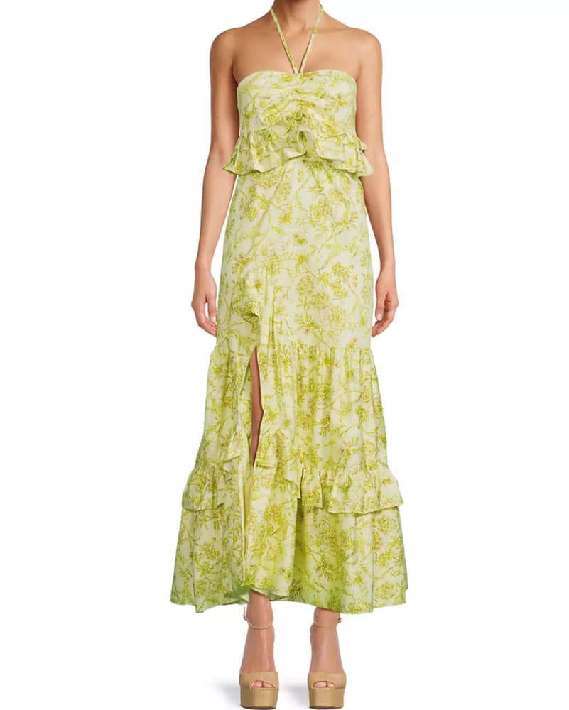 Hutch Yellow Maxi Dress  - Image 3