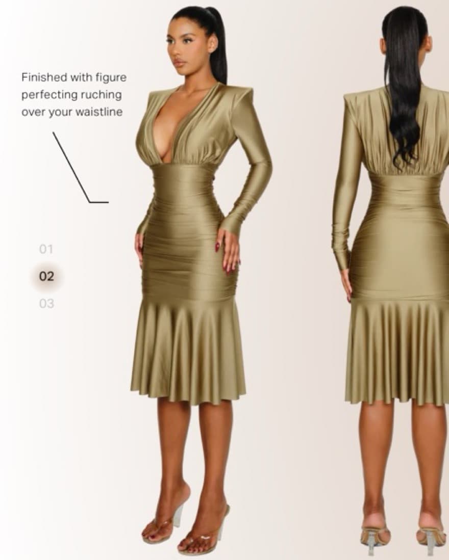 Cou Cou Dirty Martini Dress - Image 2