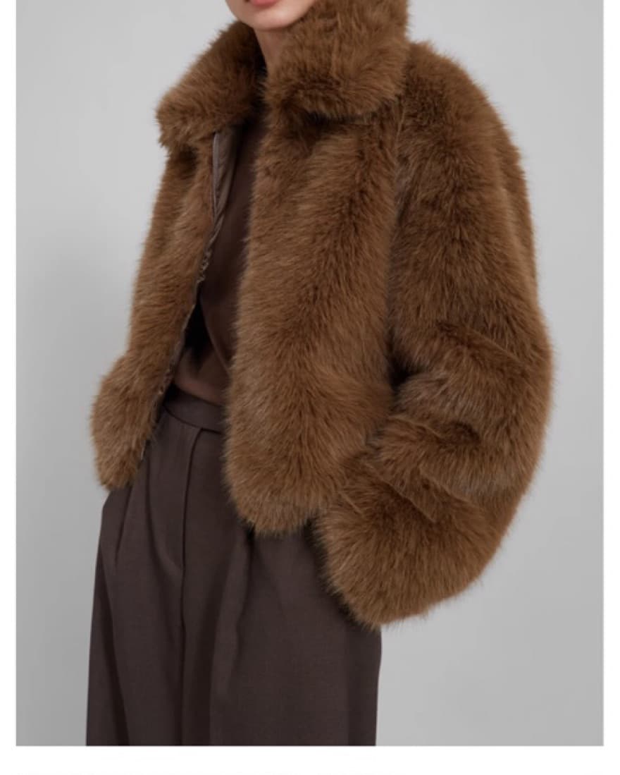 The Frankie Shop Faux Fur Jacket  - Image 1