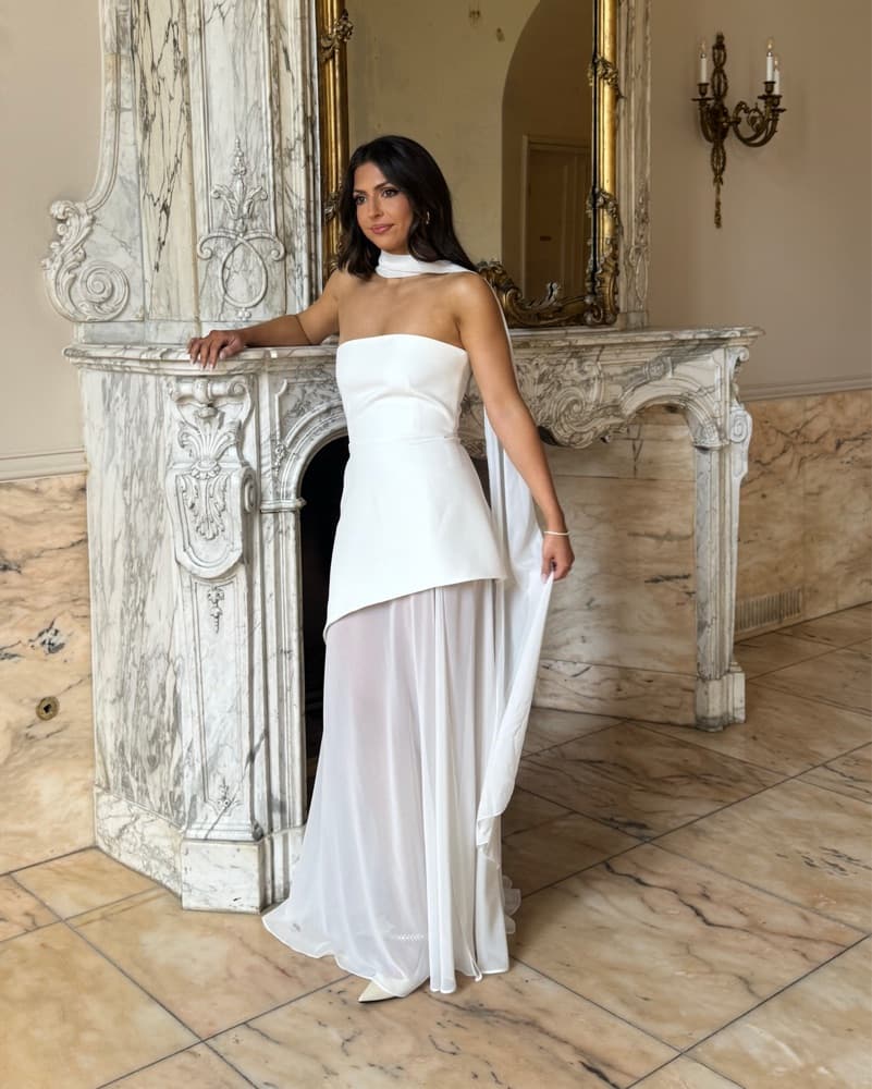 Matters Store Monaco White Gown  - Image 3