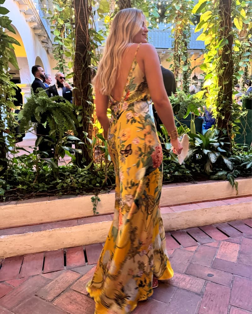 Vibrant Floral Maxi Dress - Image 2