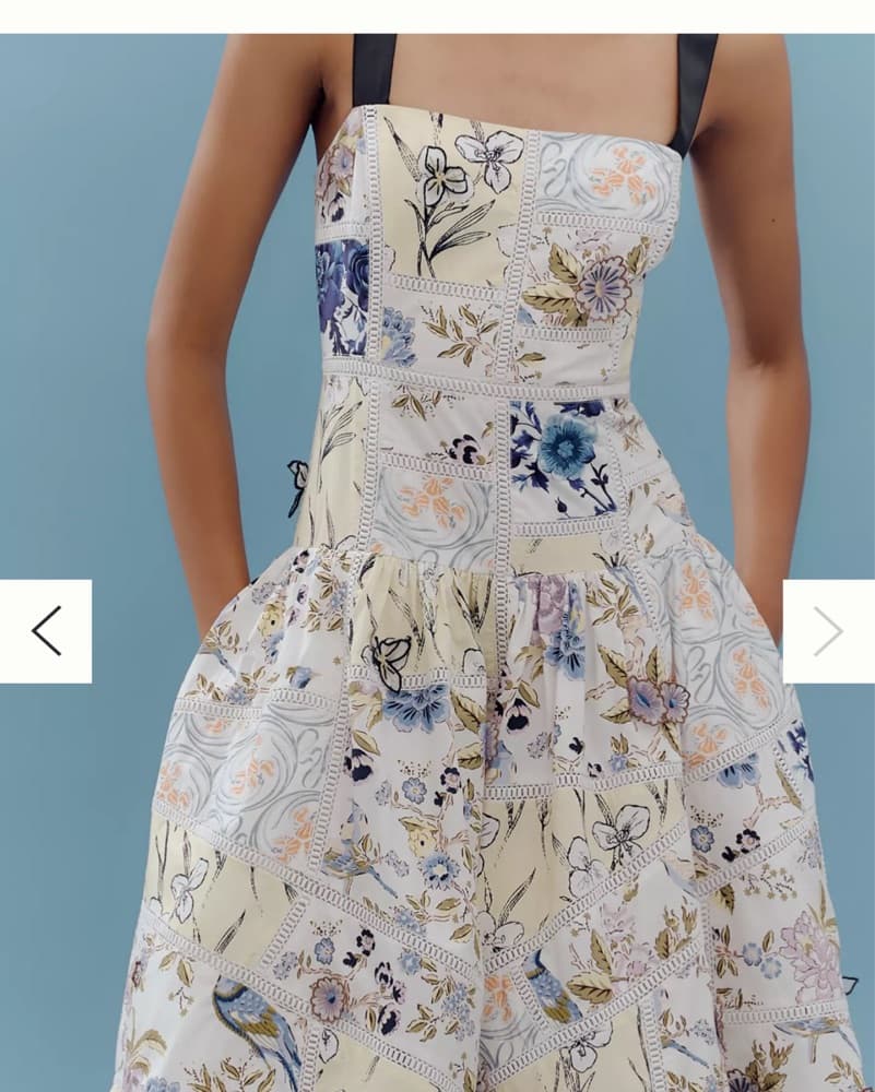 Vibrant Floral Midi Dress - Image 4