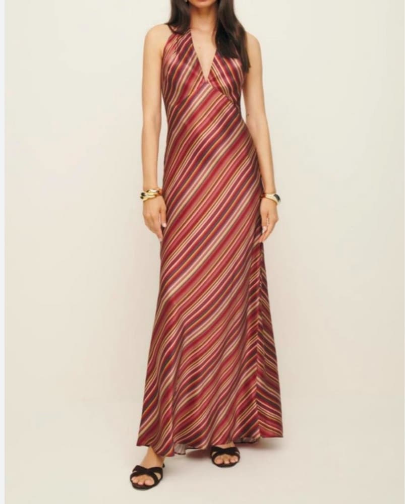 HEMMED Reformation daniela Dress - Image 1