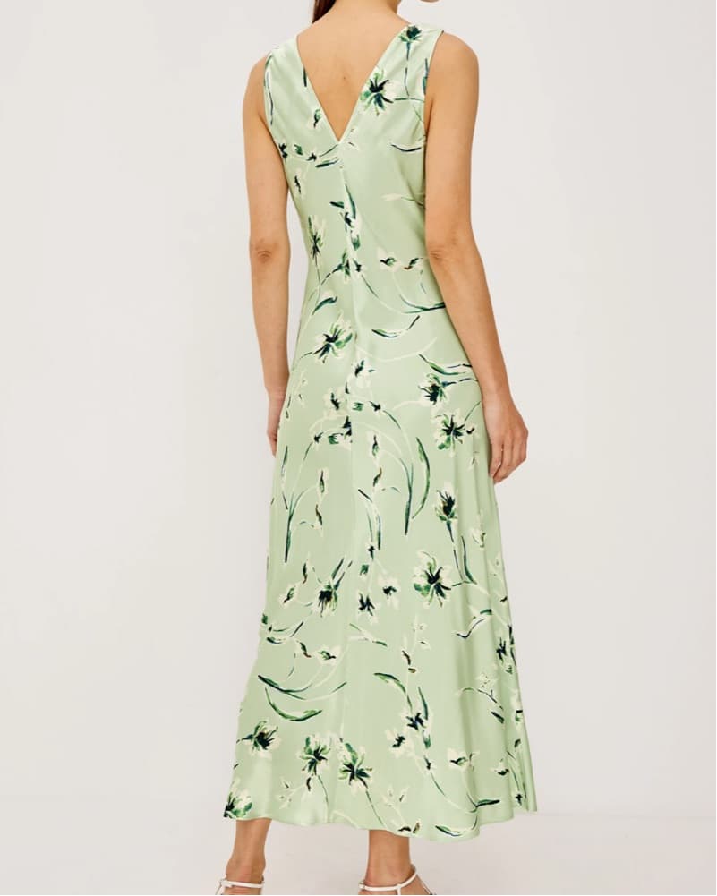 Rails Mint Green Floral Midi Dress - Image 2