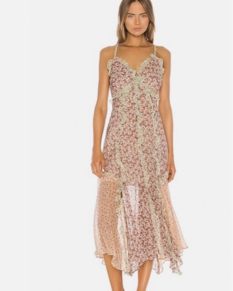 REBECCA TAYLOR FLORAL DRESS - Image 1