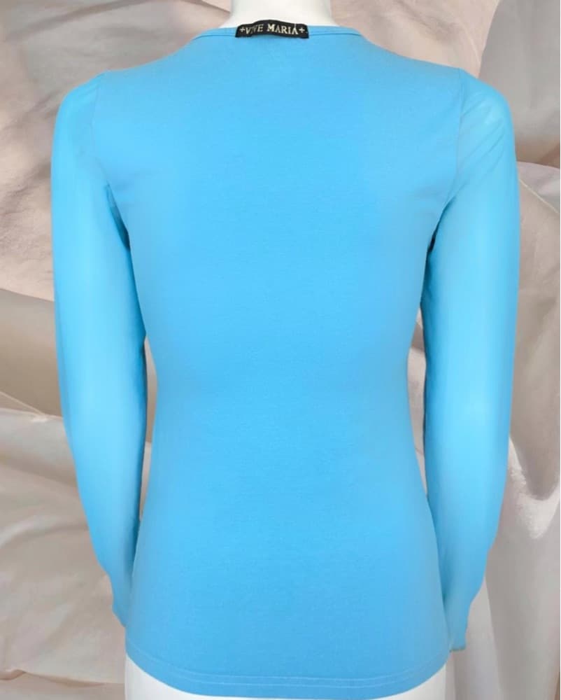 Vive Maria Blue Printed y2k Mesh Set - Image 3