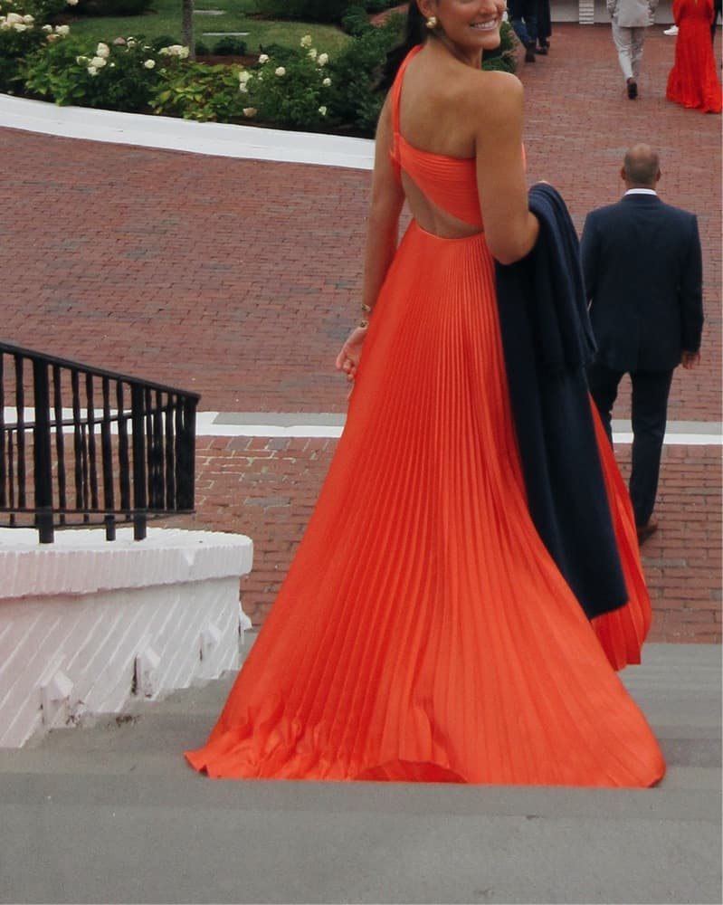 ALC Coral Pleated Gown - Image 2