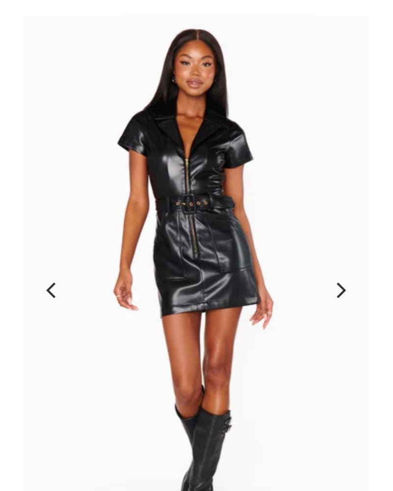 Show Me Your Mumu Outlaw Dress Black  - Image 1
