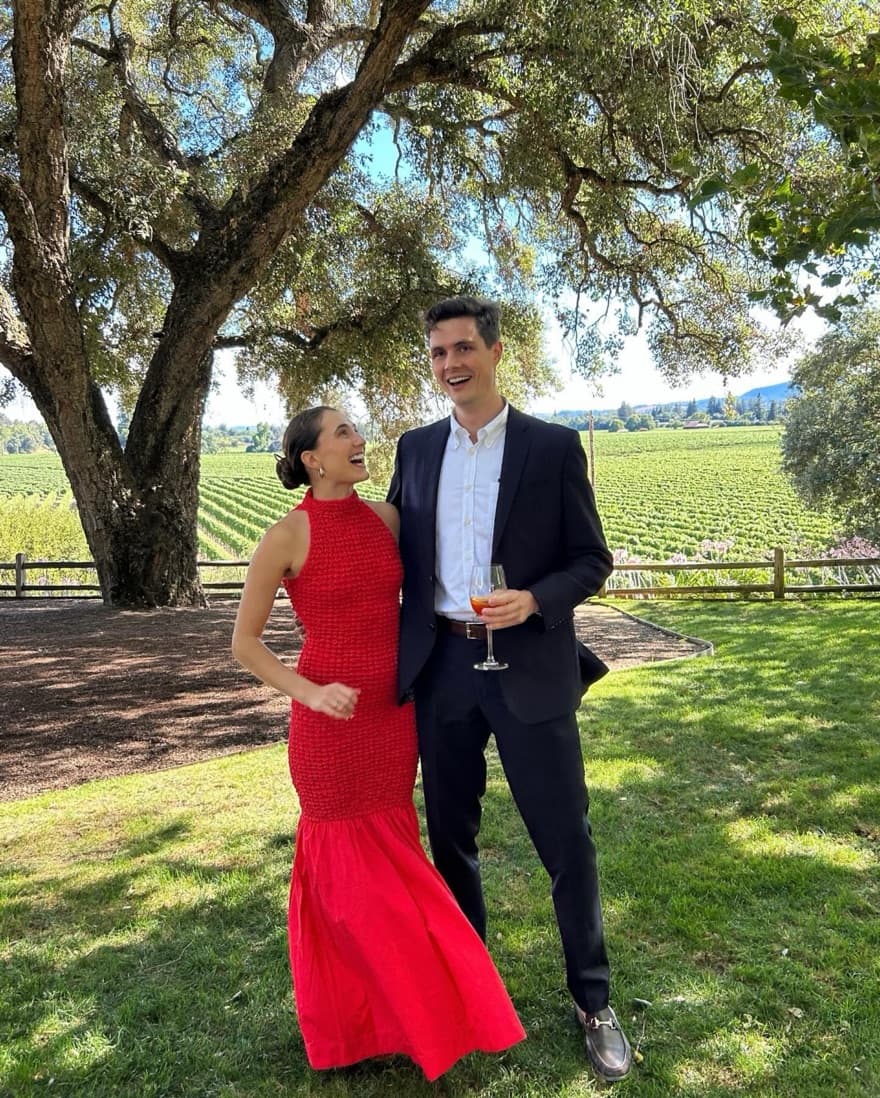 Red Staud Kiera Dress - Image 2