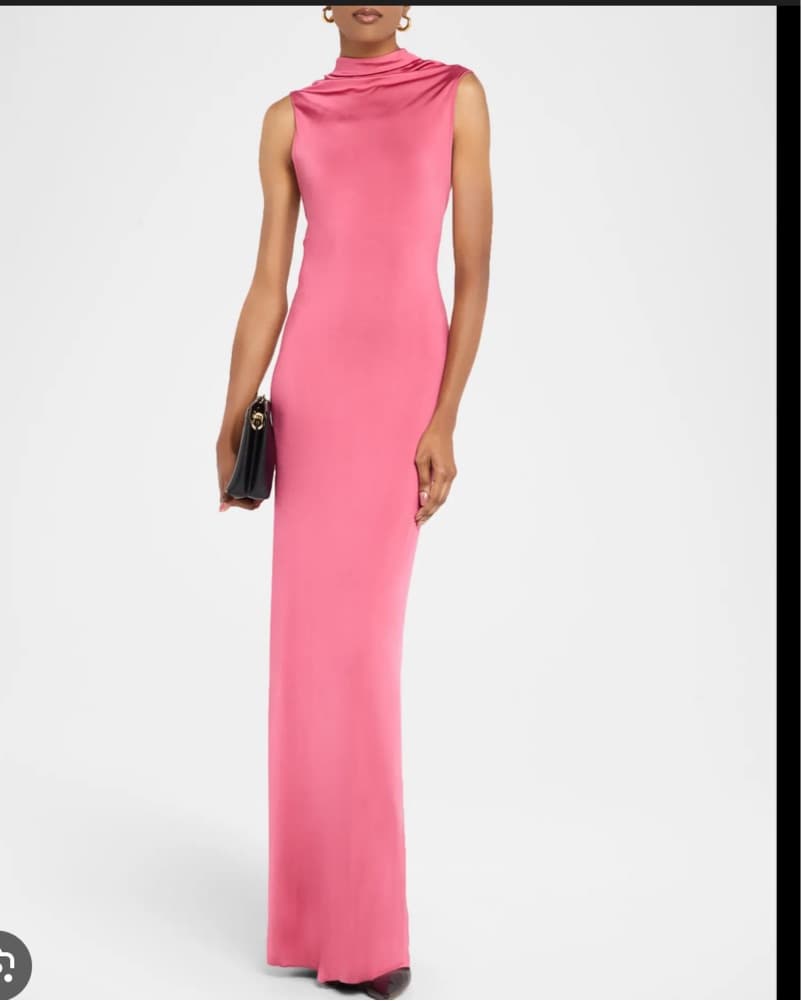 Victoria Bekham Tie Back Gown  - Image 1
