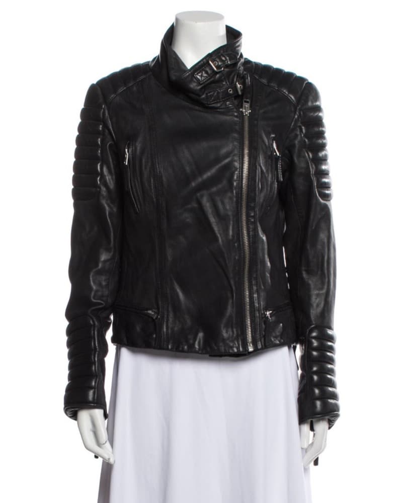 AllSaints Leather biker Jacket - Image 2
