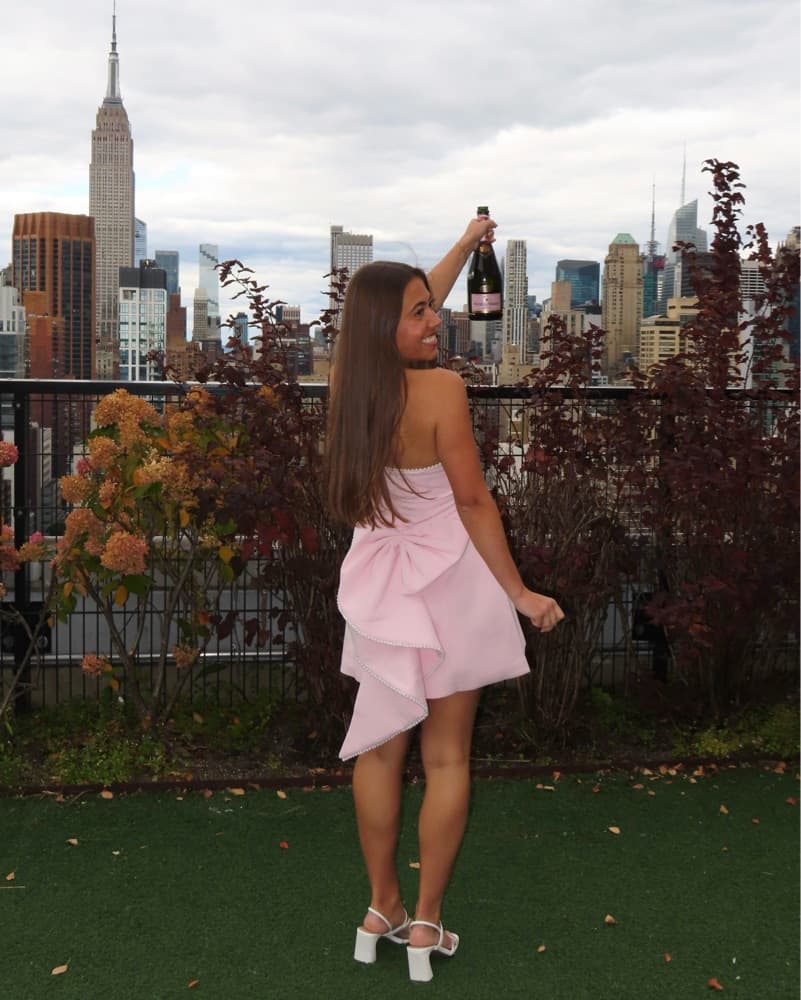 Babyboo Suni Mini Dress Blush - Image 1