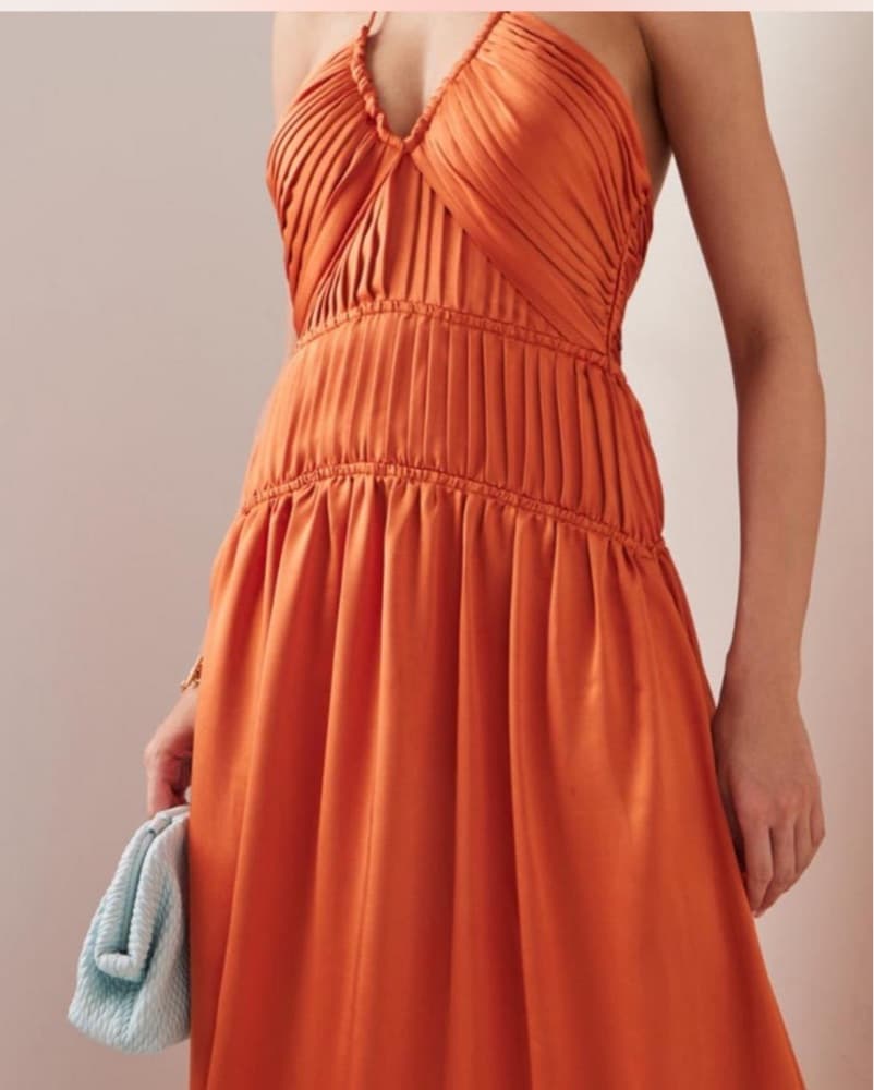 Jonathan Simkhai Halter Maxi Dress - Image 2