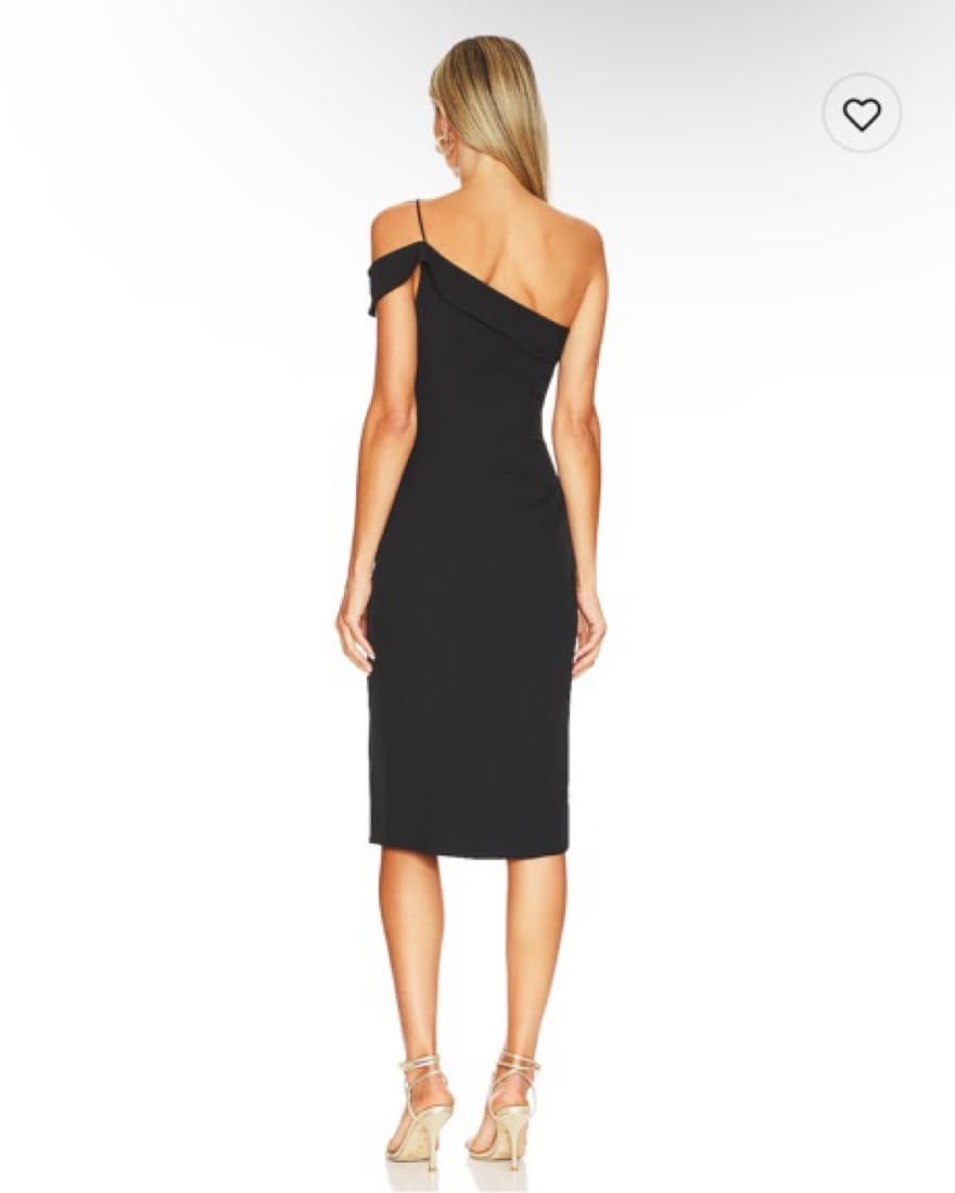 Superdown Jillian Asymetric Midi Dress  - Image 2