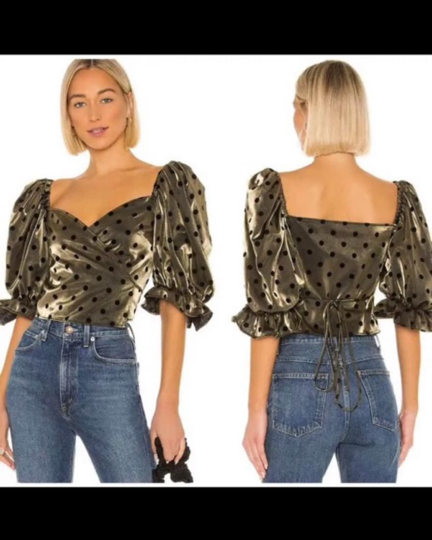 LPA Polka Dot Top NWT - Image 3