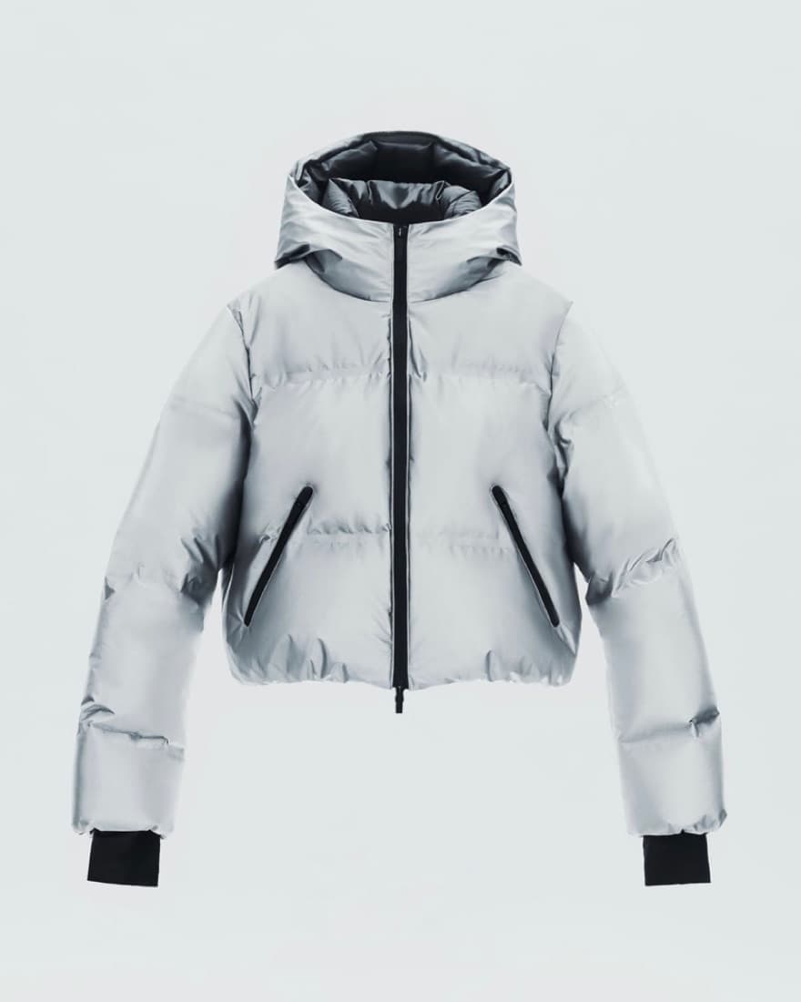 Zara Silver Ski Jacket  - Image 2
