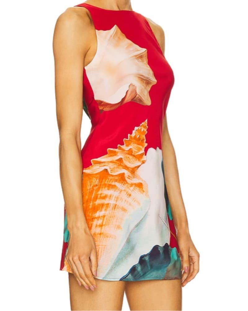 Muma Murex Electra Bias Mini Dress - Image 5