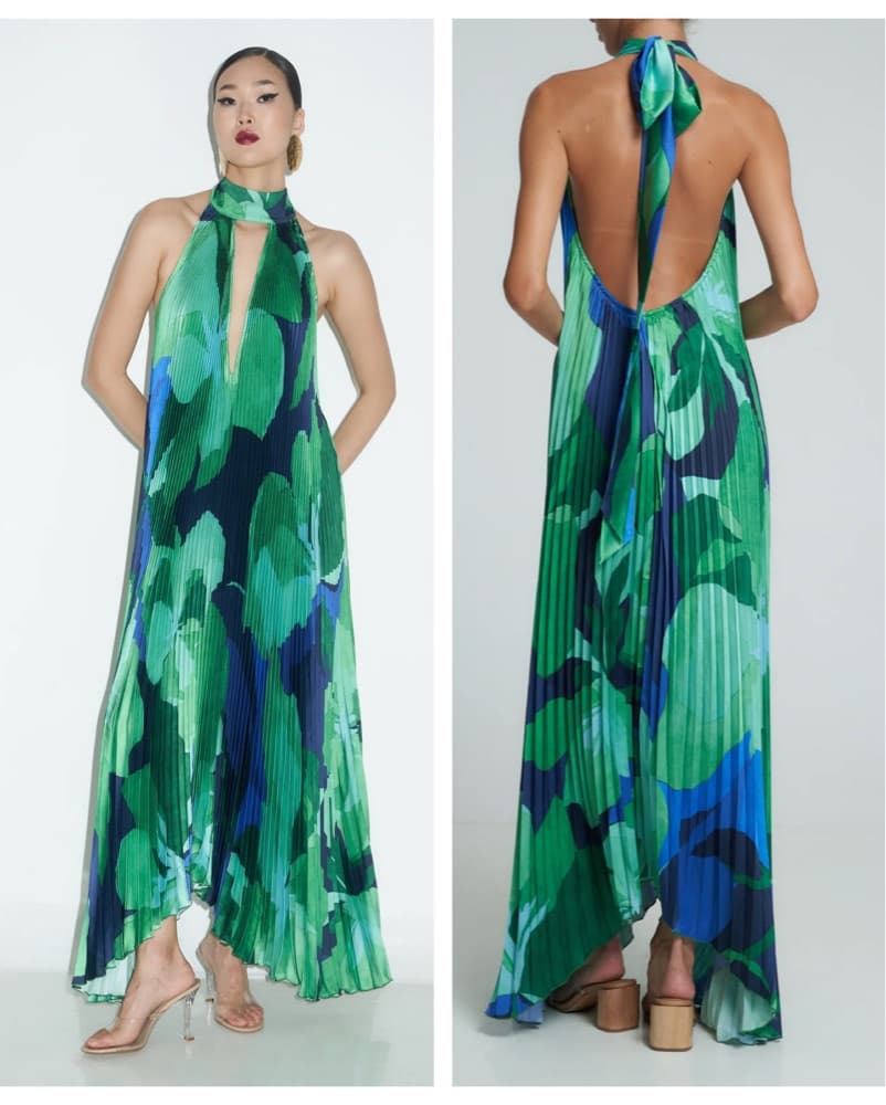 L’IDEE Opera Gown - Capri Green US 4 - Image 2