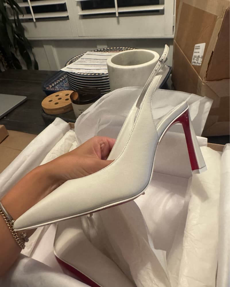 Louboutin Bridal Shoe  - Image 4