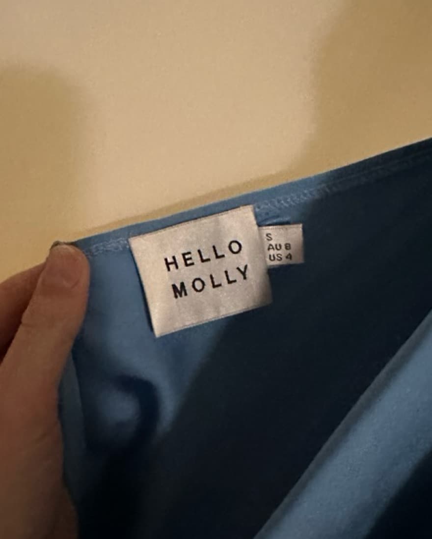 Hello Molly HOT GIRL APPROVED SATIN MAXI - Image 5