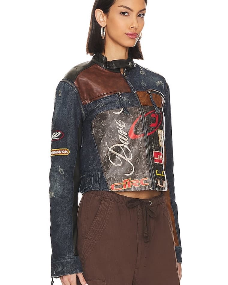 Daytona Zip Off Sleeve Moto Jacket  - Image 1