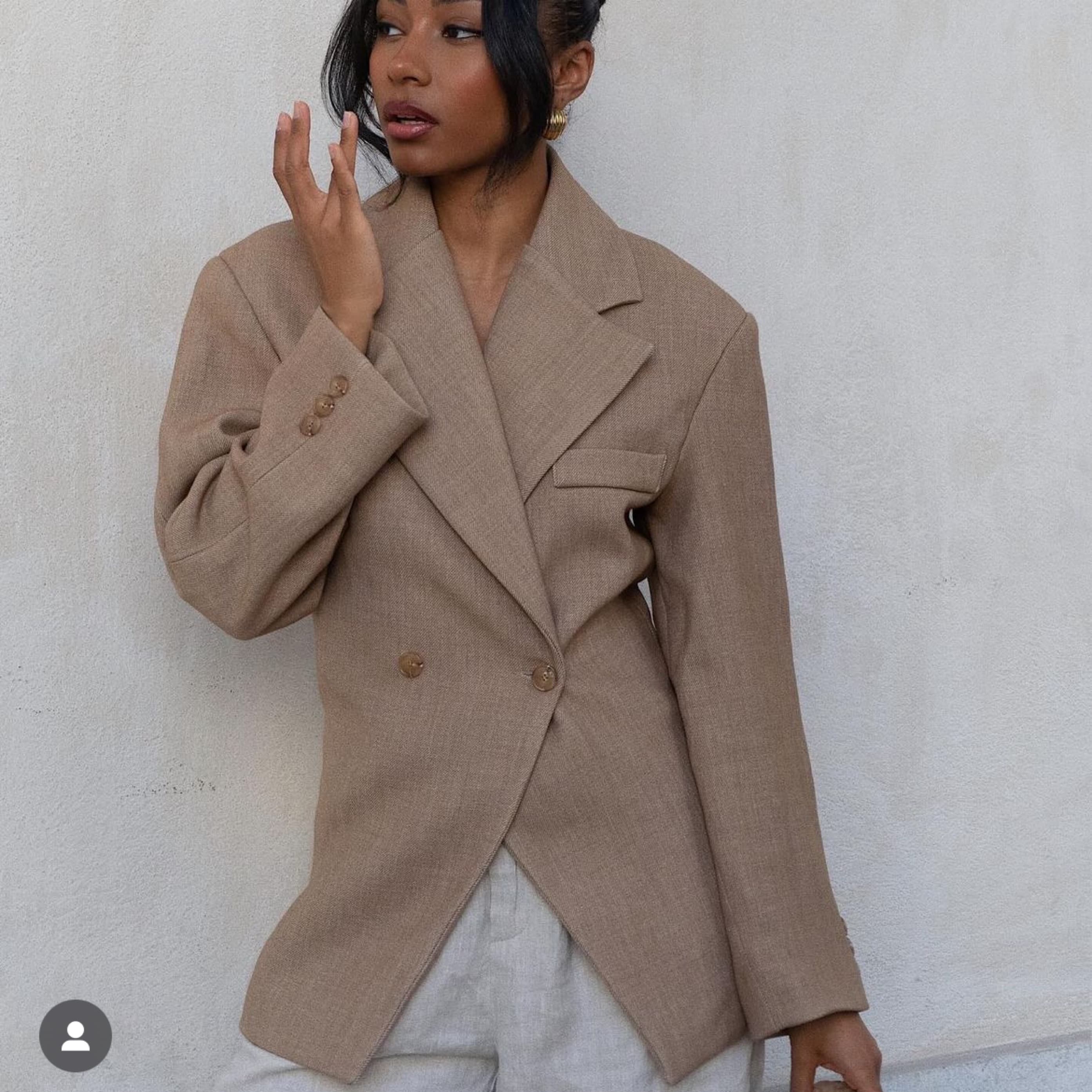 Source Unknown Cinched Blazer - Image 1