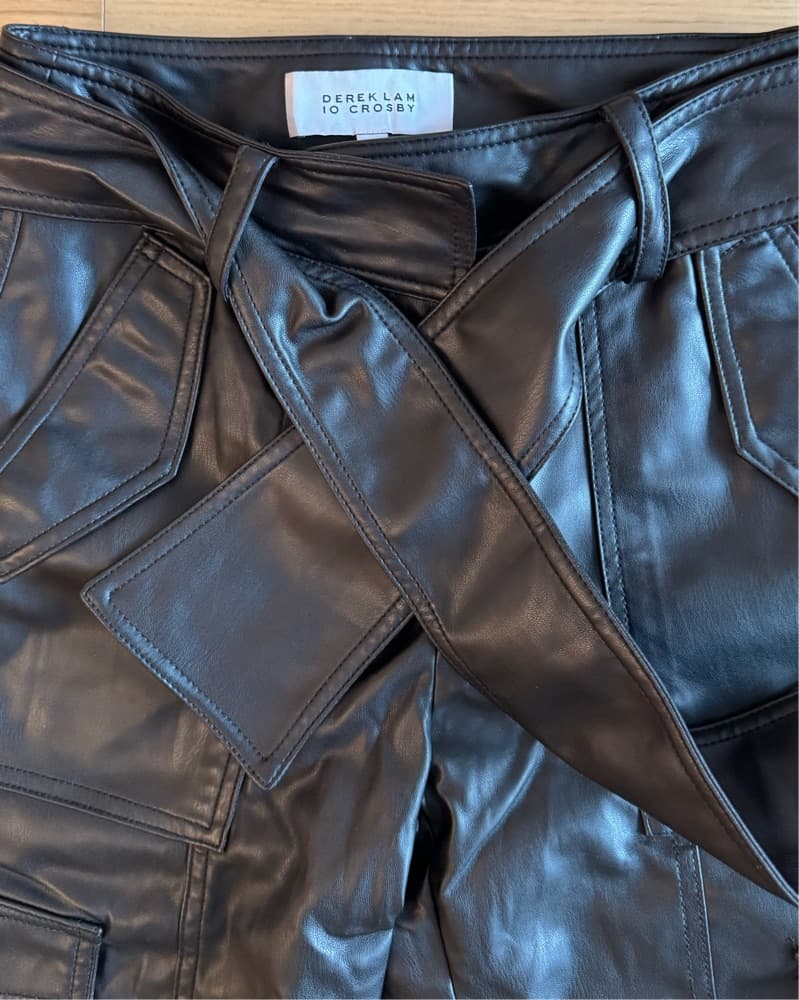 Derek Lam 10 Crosby Faux Leather Pants  - Image 3