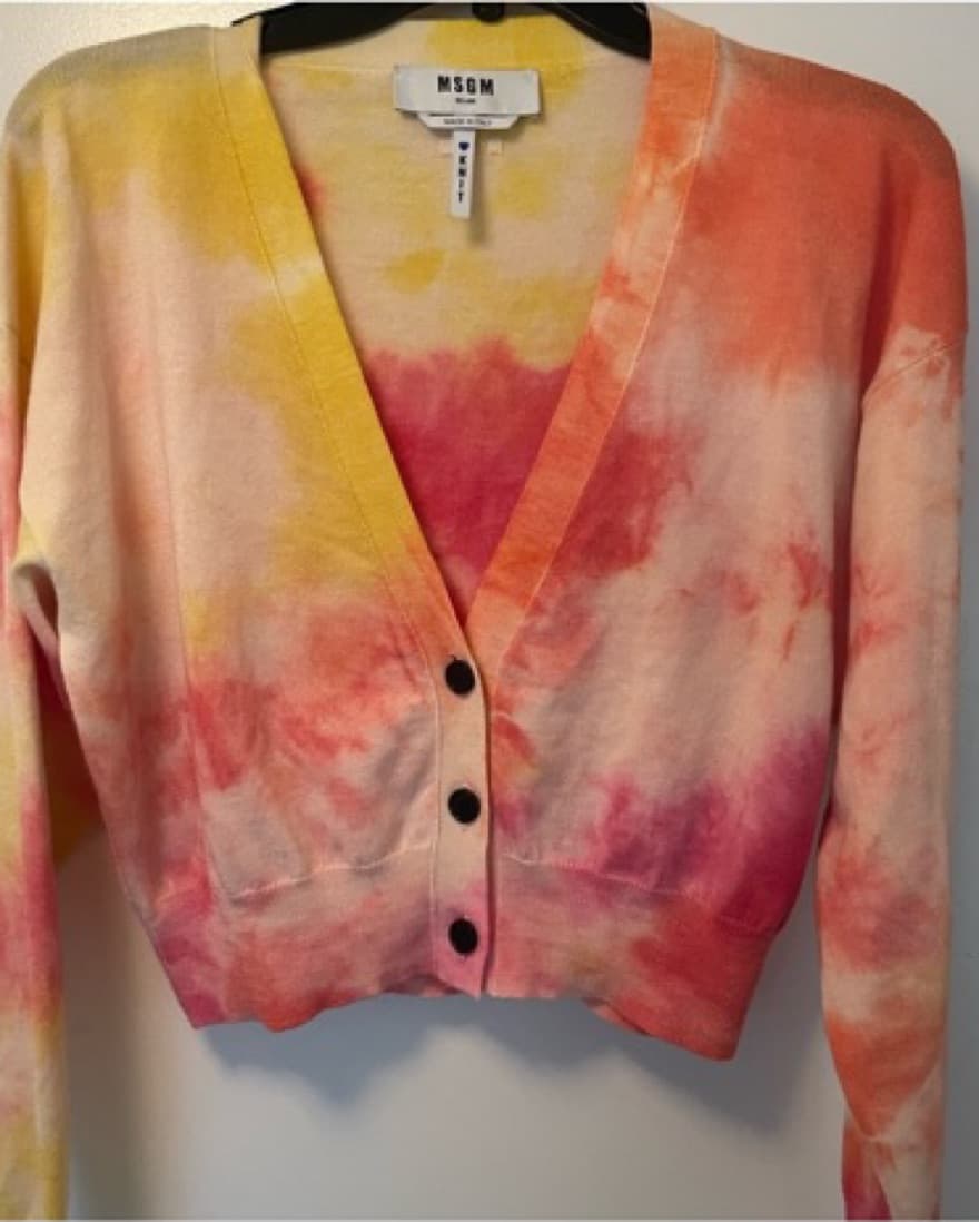 MSGM Tie-dye Cardigan - Image 6