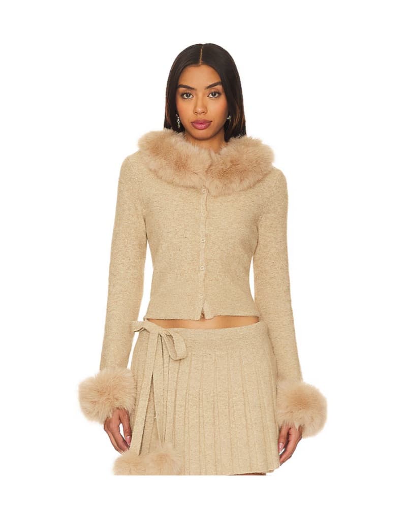 Loba Faux Fur Skirt Set  - Image 1