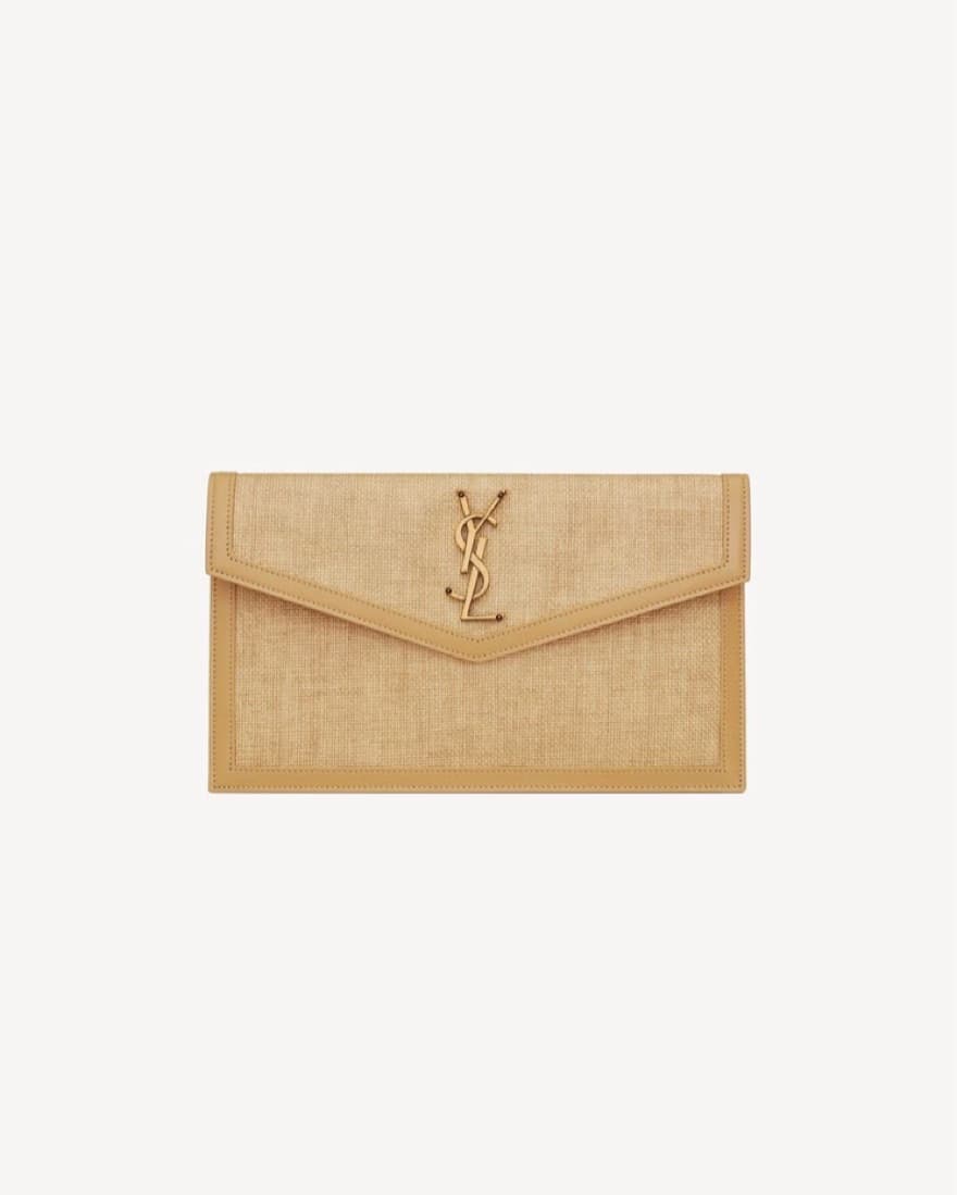 YSL Raffia Clutch  - Image 1