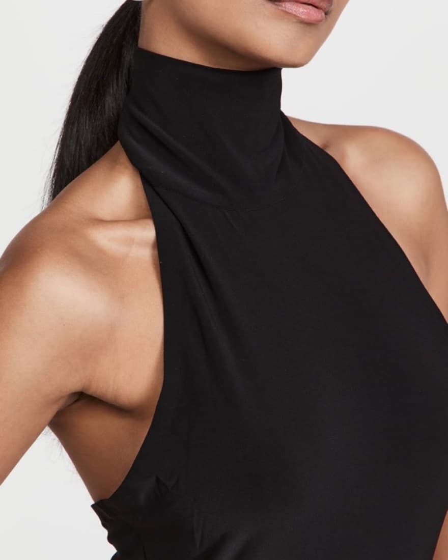 Norma Kamali Halterneck Maxi Dress - Image 4