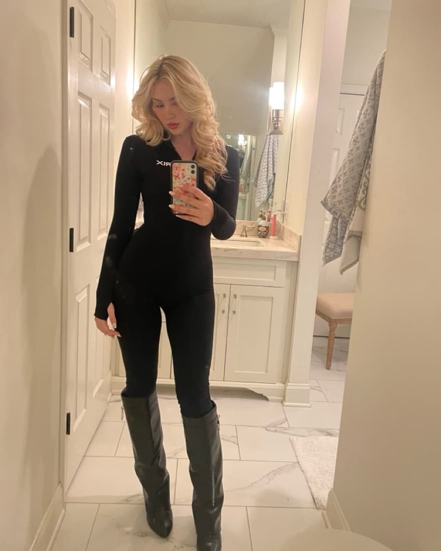 Black Longsleeve Catsuit - Image 4