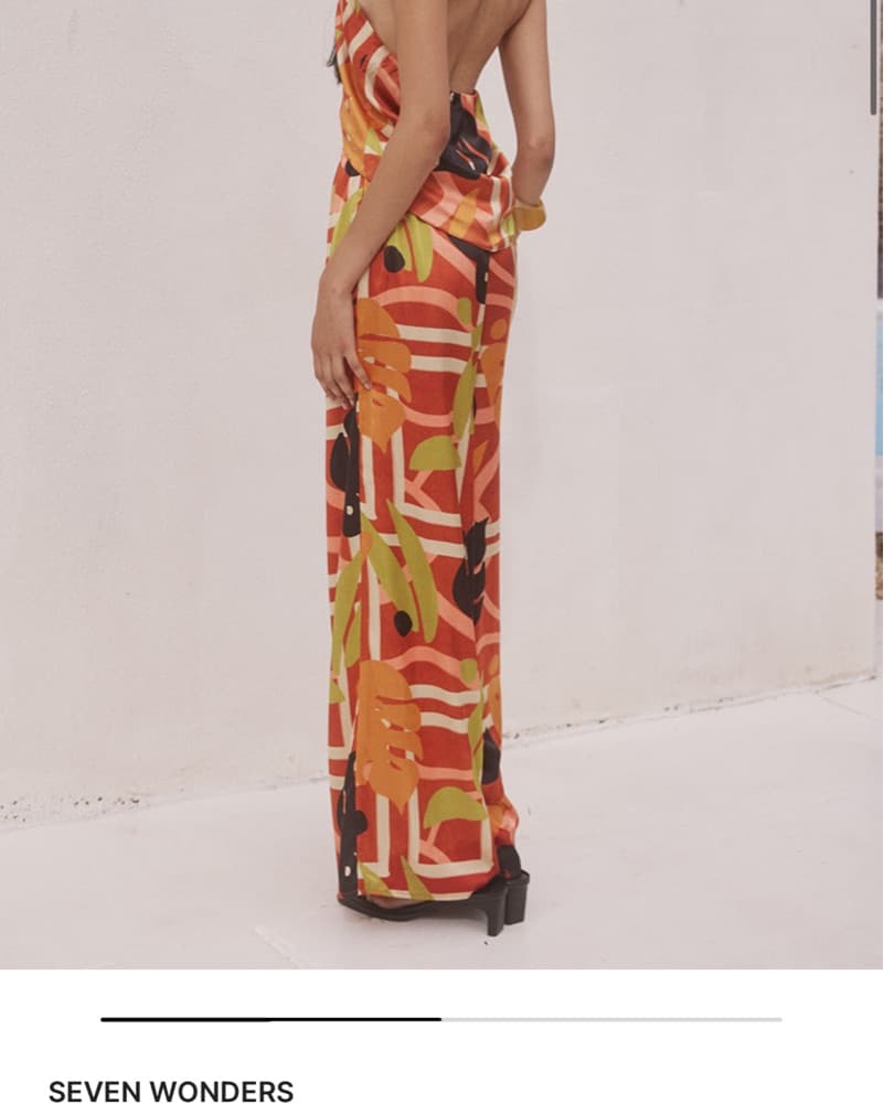 MIRAGE PANT - SACHI PRINT Runaway Label - Image 2