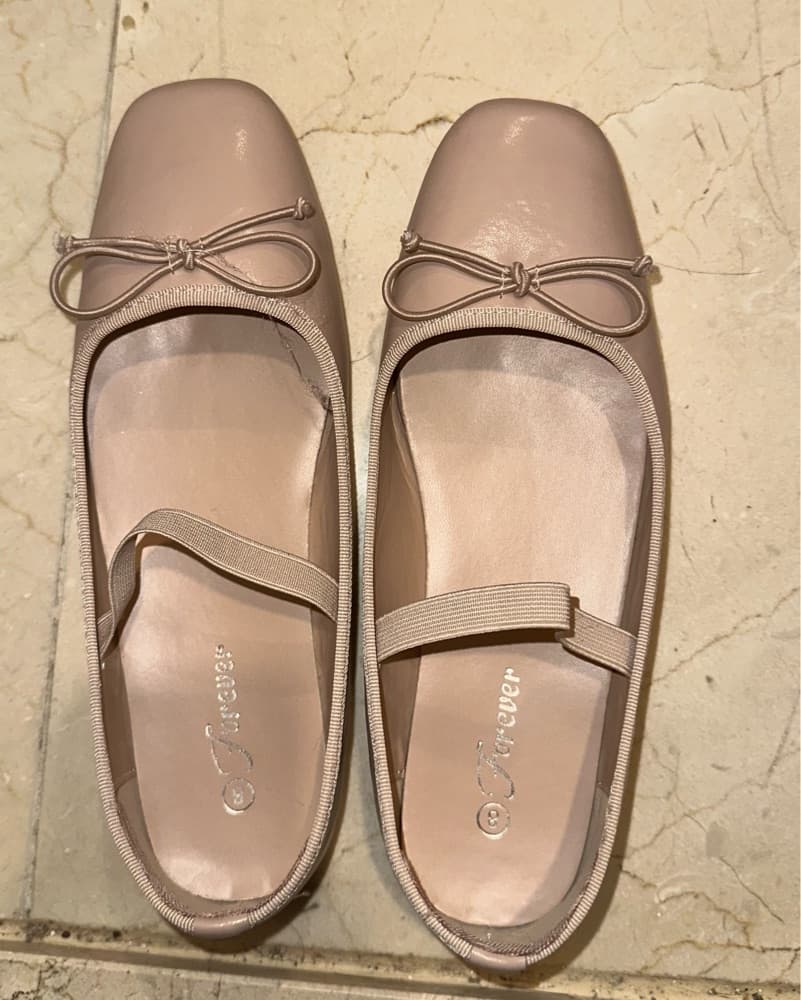 Light Pink Ballet Flats - Image 2