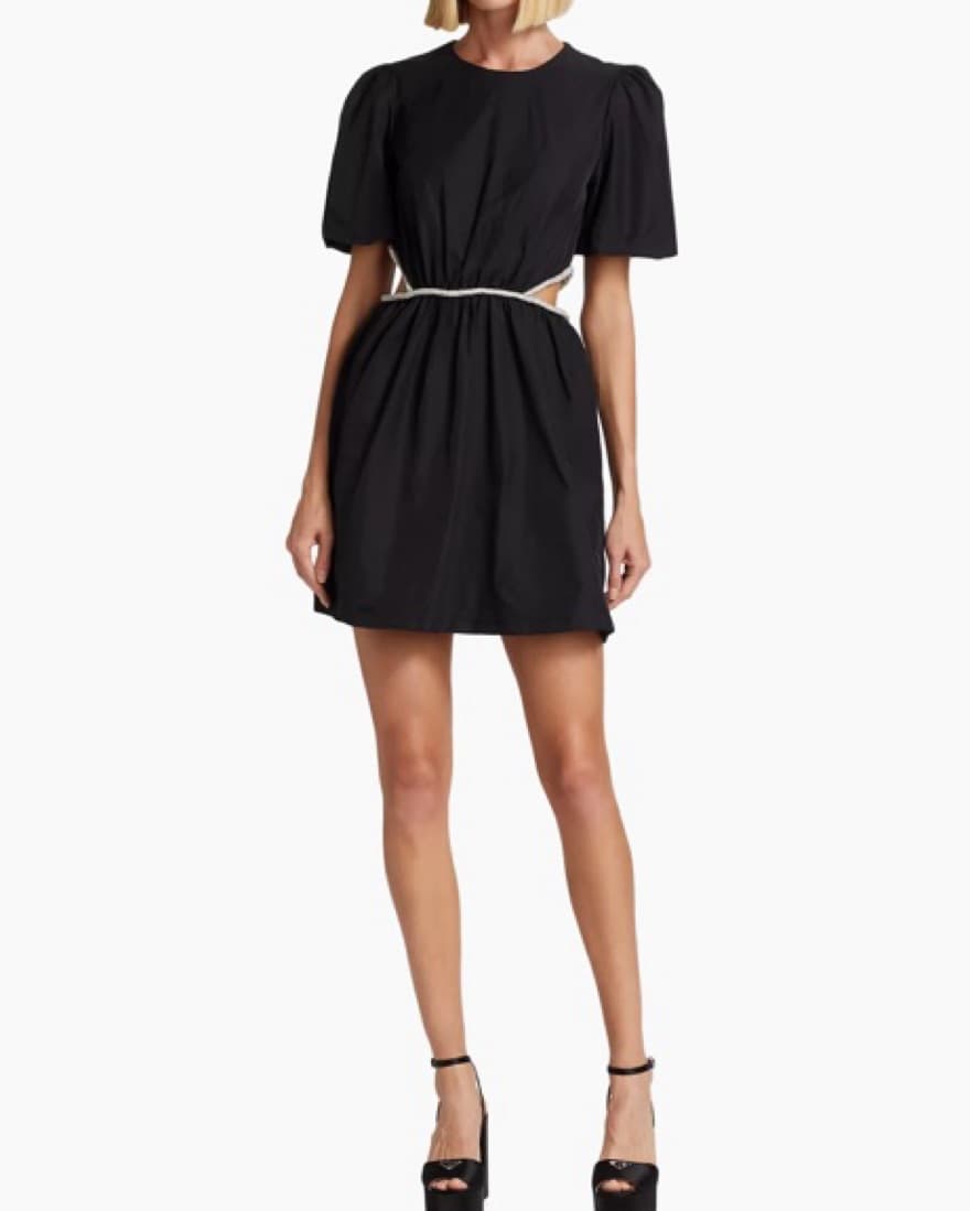 WAYF Cut Out Mini Dress - Image 3
