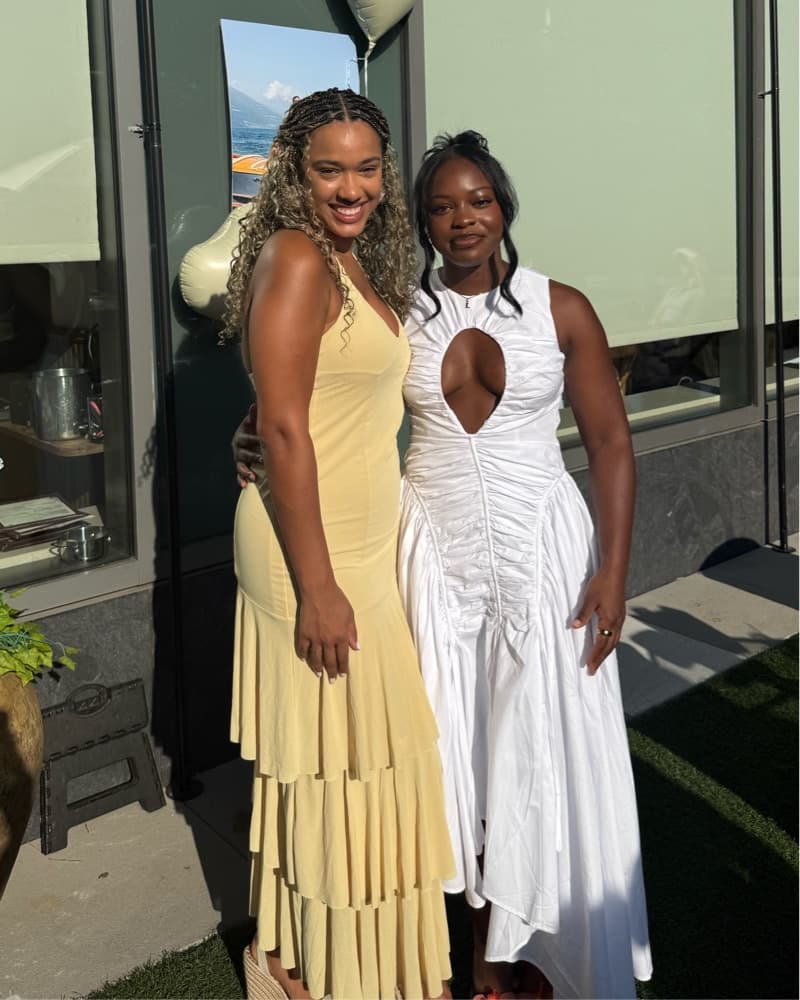 Butter Yellow Layered Maxi Dress - Image 1