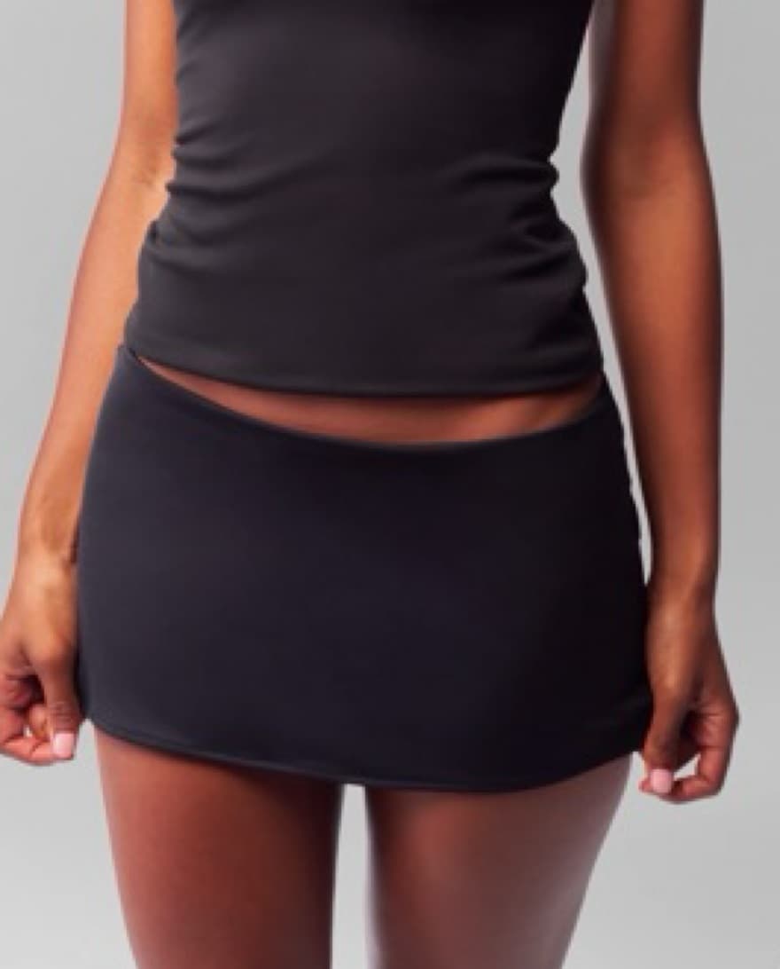 Danielle Guizo Micro Mini Stretch Skirt - Image 1