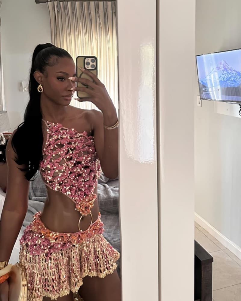 WorkFromBeachBeLike Crochet Dress - Image 3