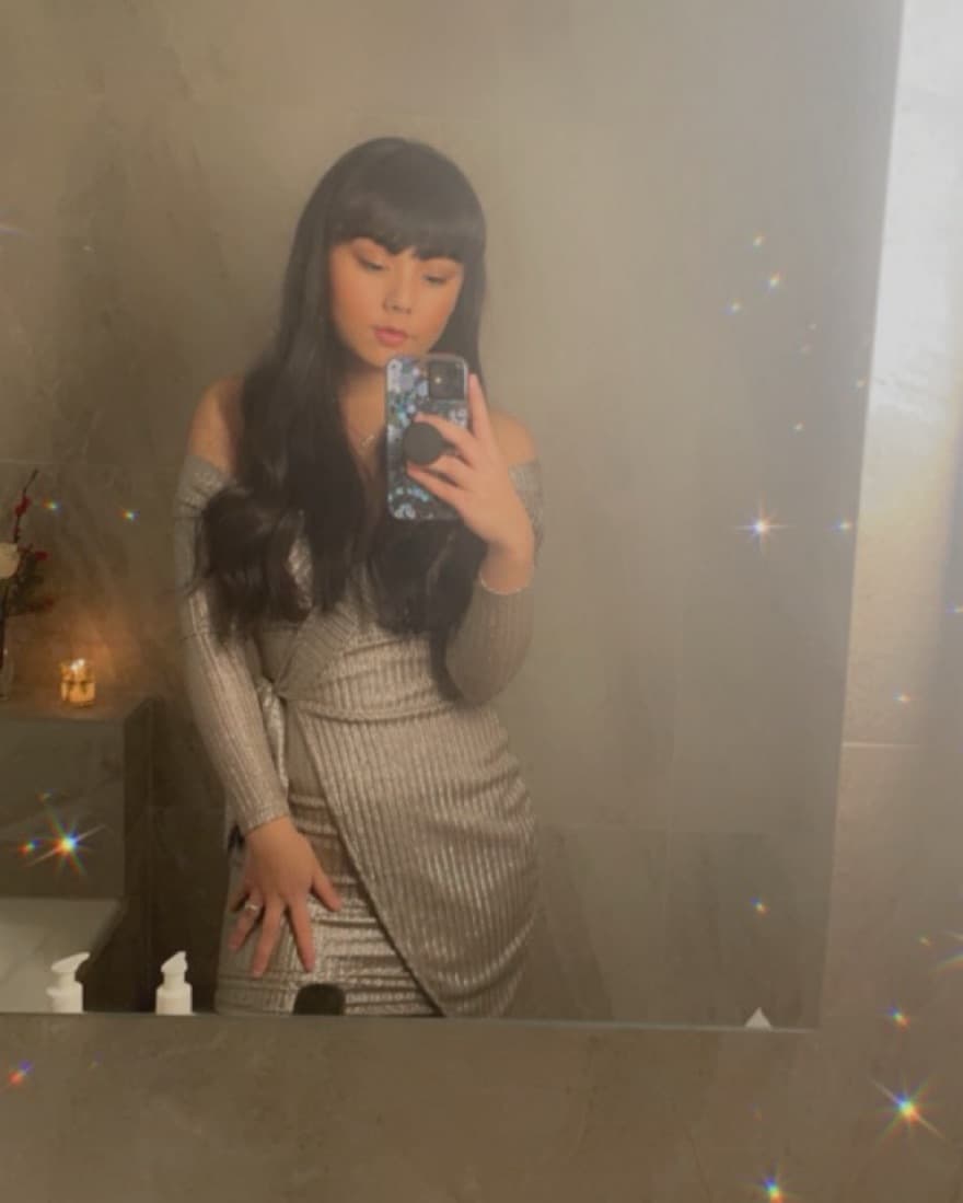 Metallic Cassie The Bachelor Dress - Image 4