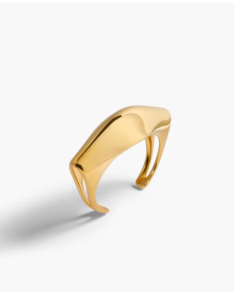 Khaite Lotus Cuff Gold - Image 2